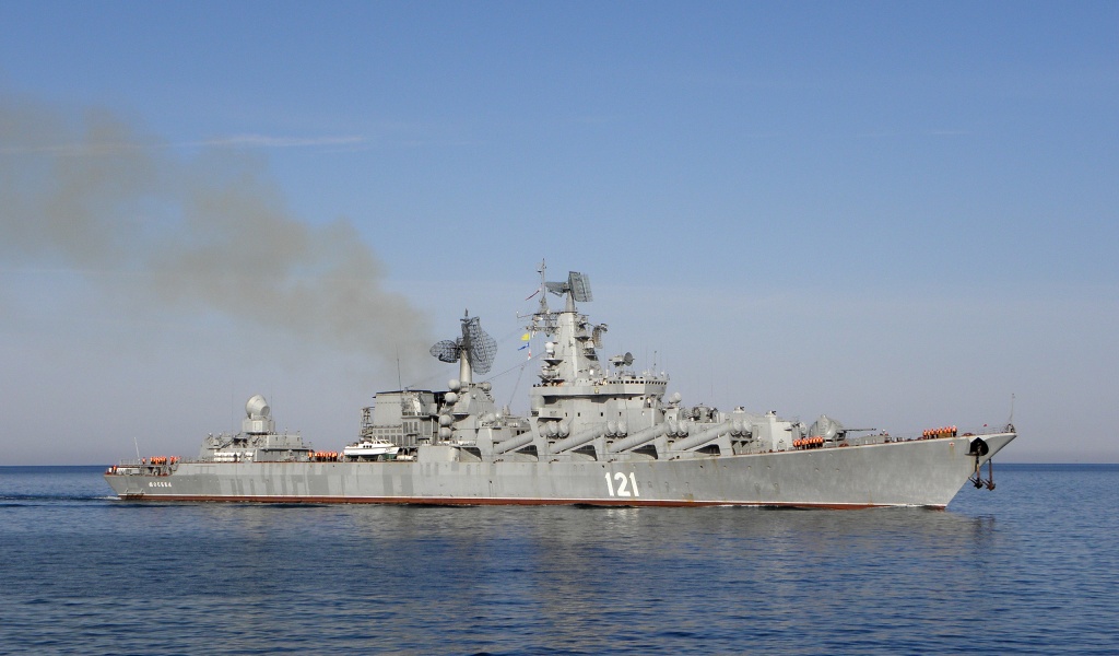 Russian Missile Cruiser Moskva