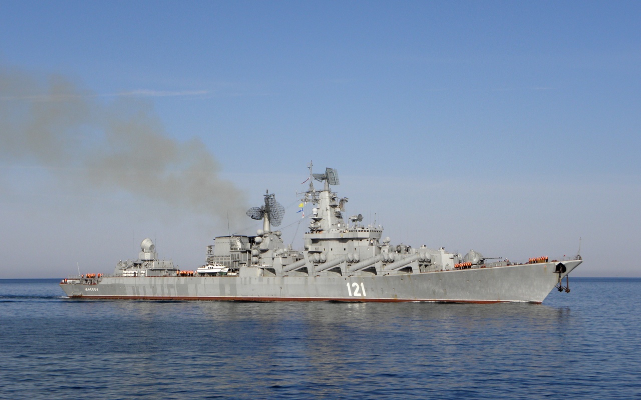 Russian Missile Cruiser Moskva