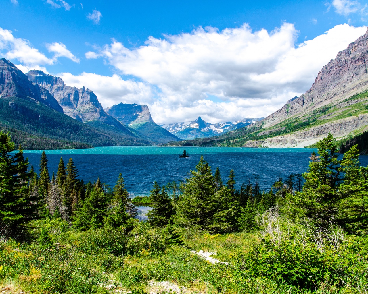 Saint Mary Lake (Montana - USA)