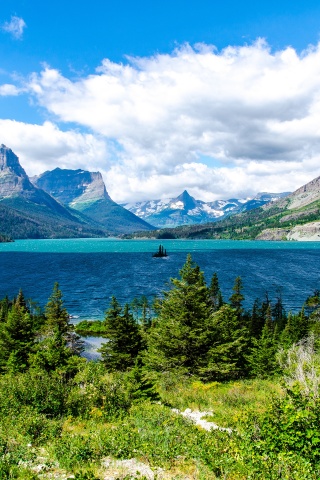 Saint Mary Lake (Montana - USA)