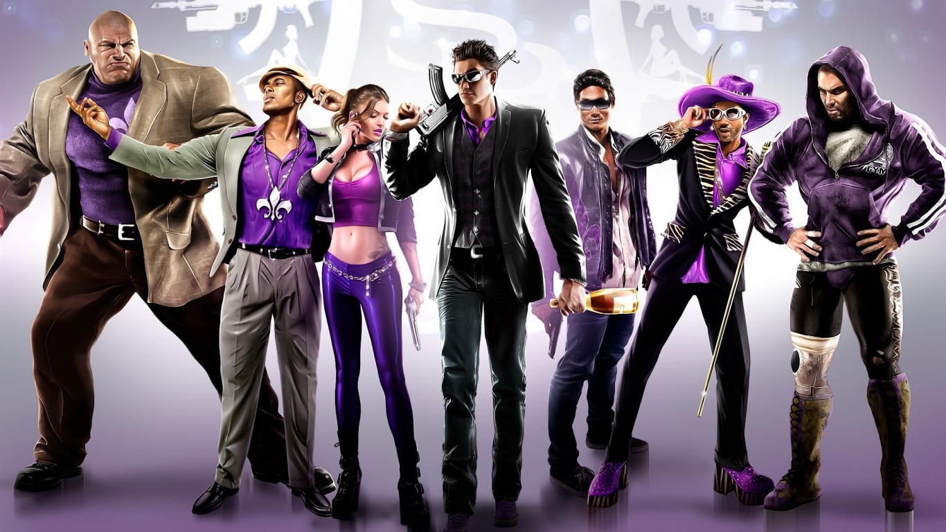 Saints Row The Third A Girl Boys