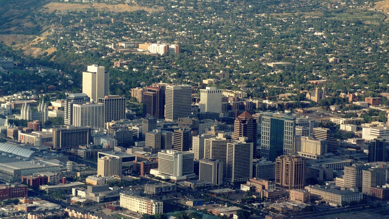 Salt Lake City Panorama United States