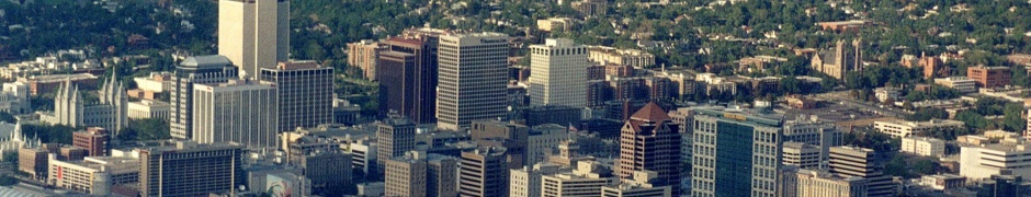 Salt Lake City Panorama United States