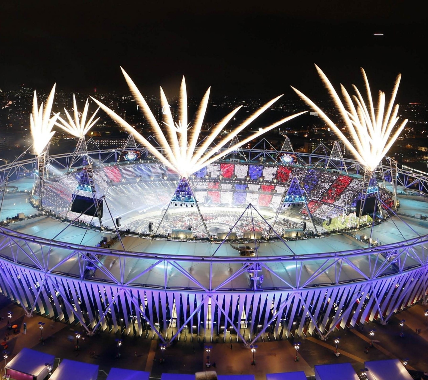 Salute Opening Ceremony City Of London London Olympic Stadium 2012