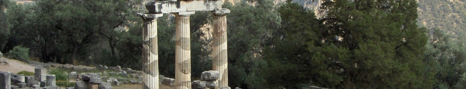 Sanctuary Of Athena Pronaia Delphi Fokida Thessalia Sterea Ellada Greece