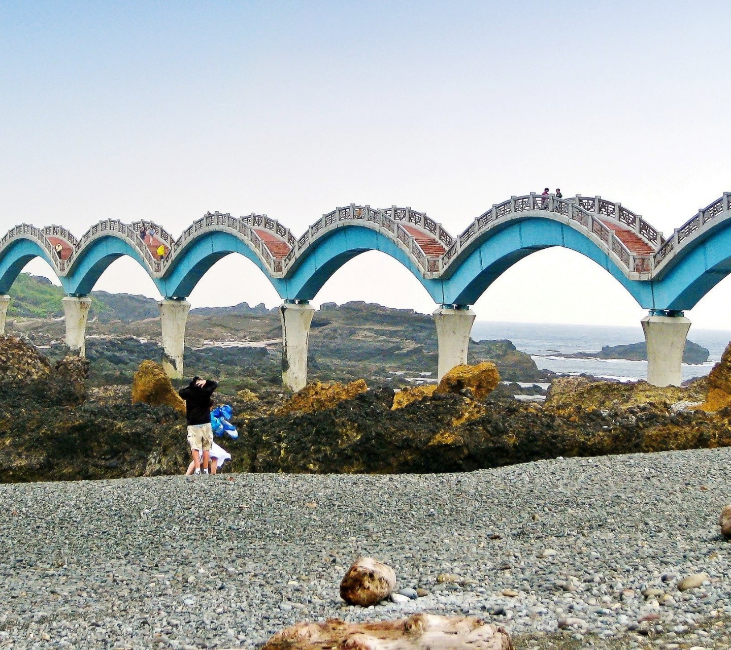 Sanxiantai Bridge Taitung Chenggong Township Taitung County Taiwan