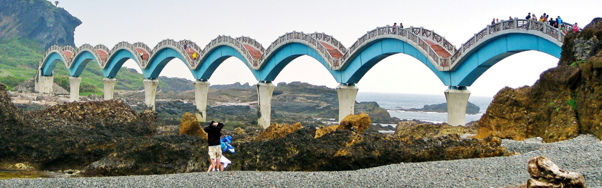 Sanxiantai Bridge Taitung Chenggong Township Taitung County Taiwan