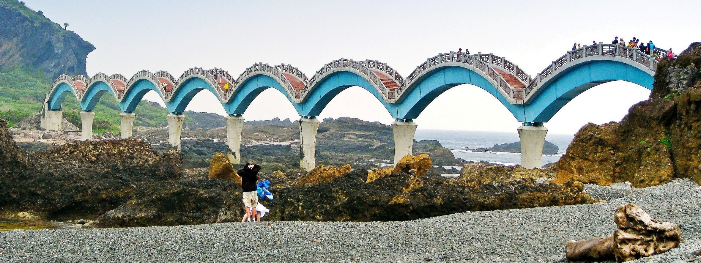 Sanxiantai Bridge Taitung Chenggong Township Taitung County Taiwan