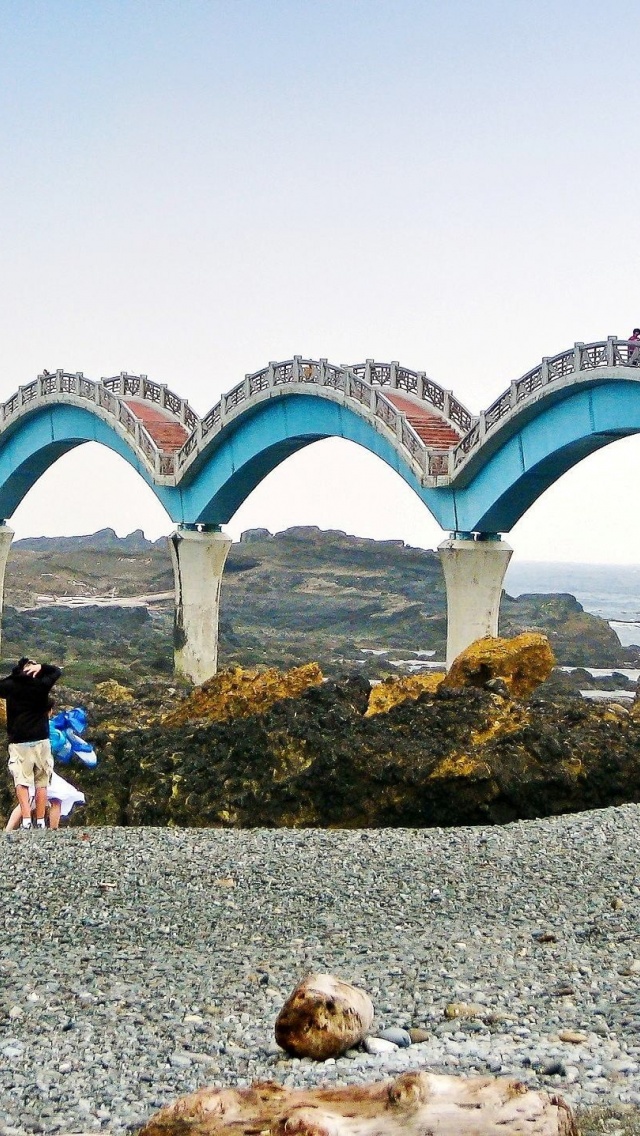 Sanxiantai Bridge Taitung Chenggong Township Taitung County Taiwan