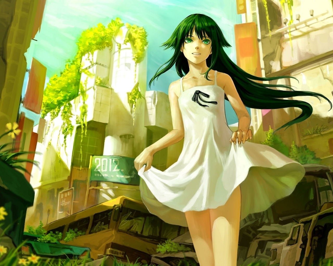 Saya No Uta Saya White Skirt Anime