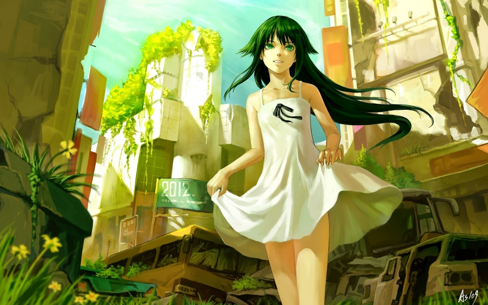 Saya No Uta Saya White Skirt Anime