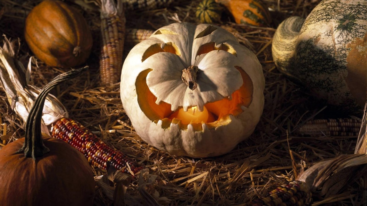 Scary Halloween Pumpkin Face