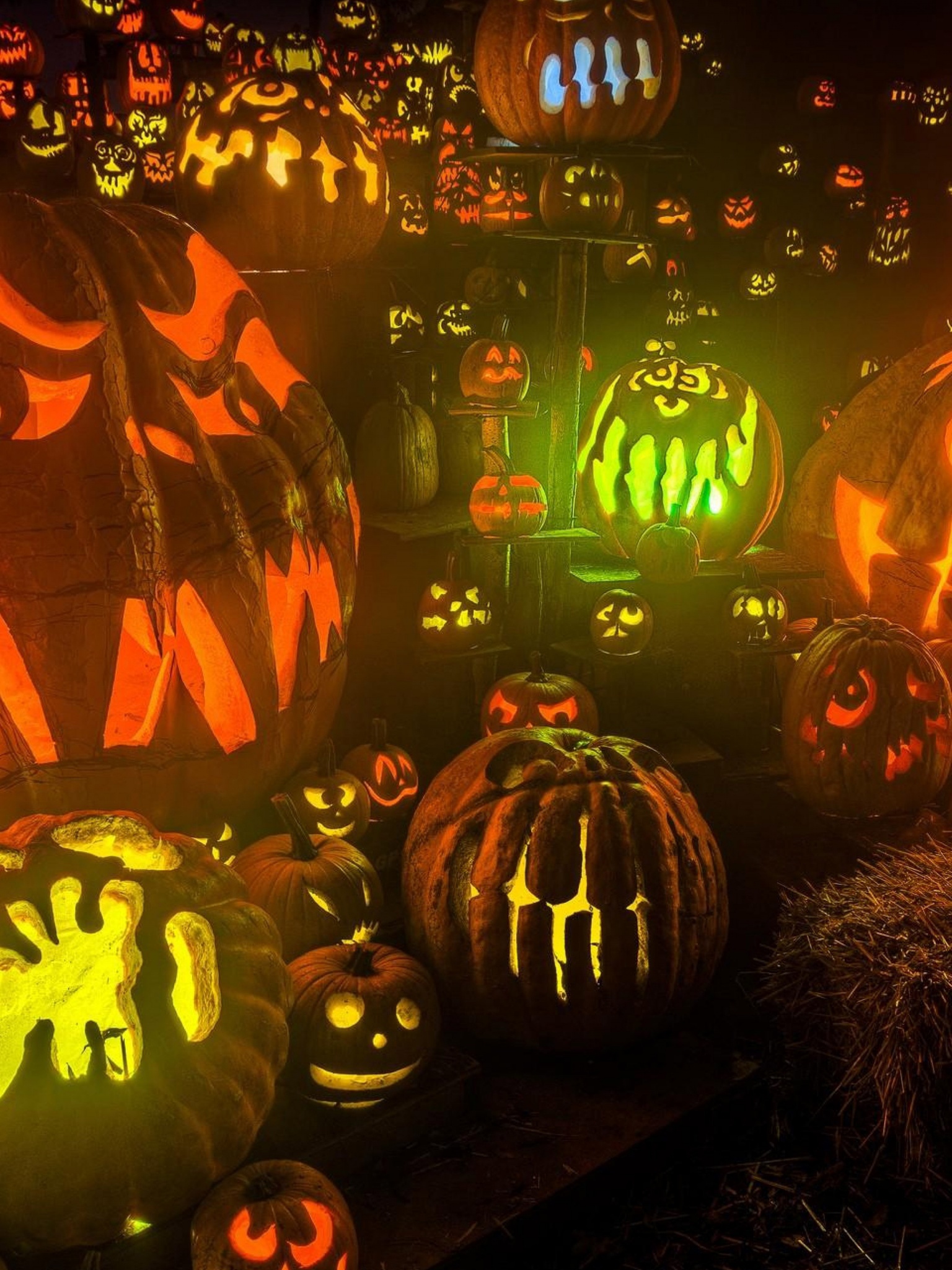 Scary Halloween Pumpkins