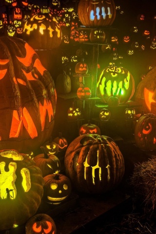 Scary Halloween Pumpkins