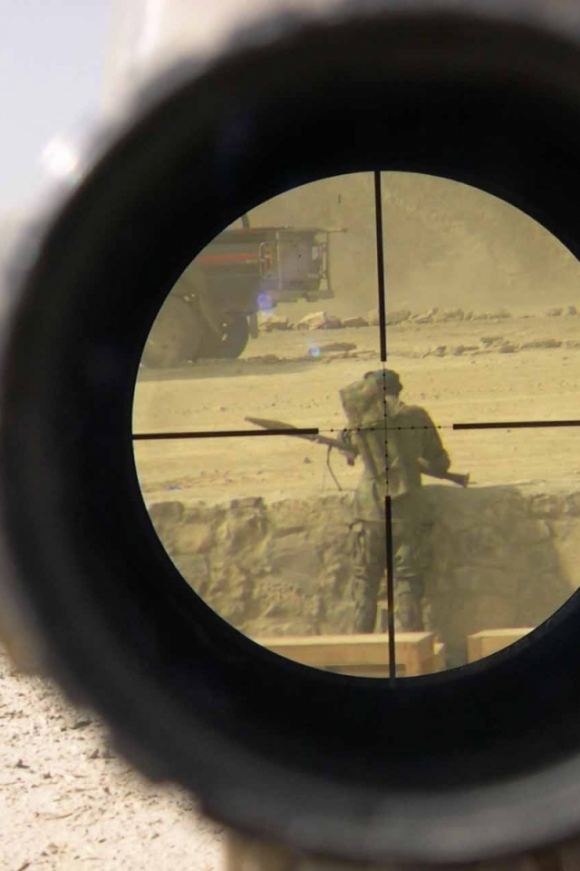 Scope Soldiers Military Sniper Rifle Recoil