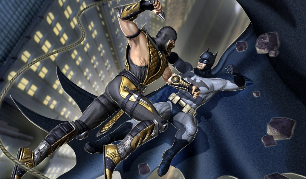 Scorpion Vs Batman - Injustice Games