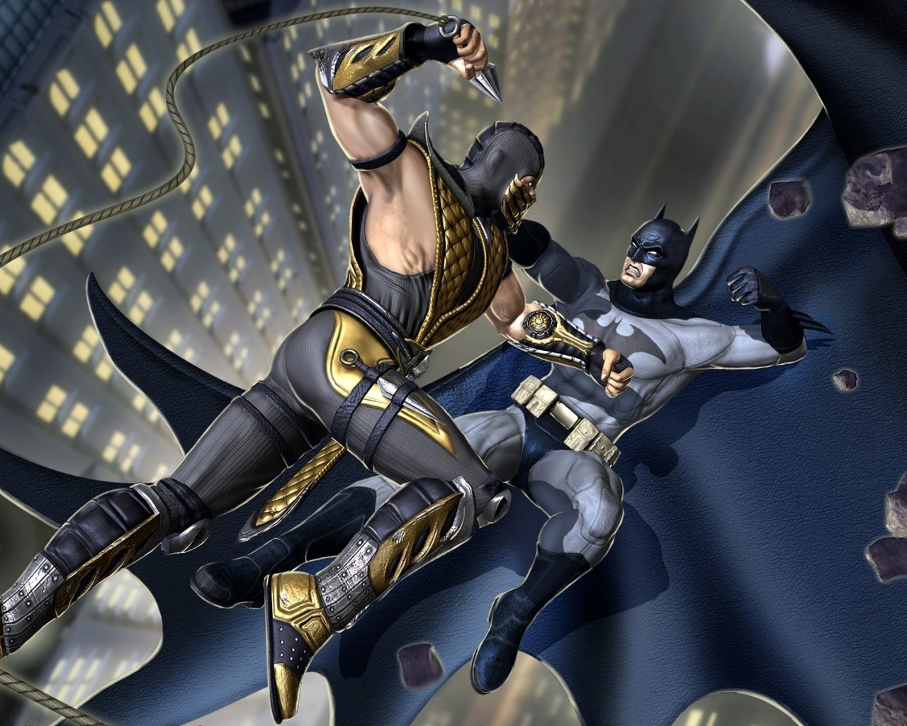 Scorpion Vs Batman - Injustice Games