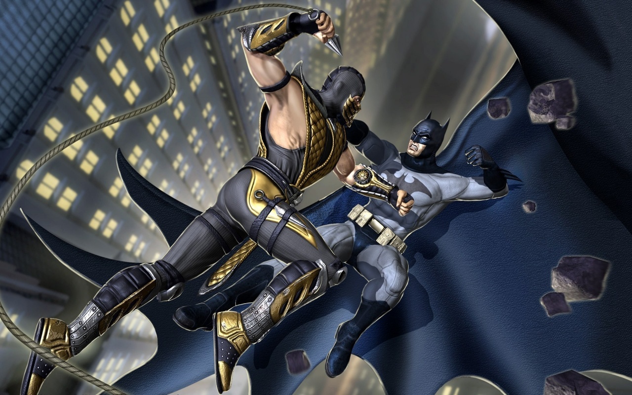 Scorpion Vs Batman - Injustice Games