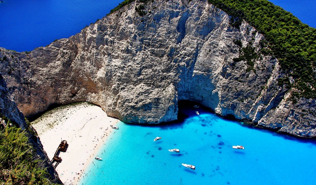 Sea Zakinthos Elation Lonian Lslands Greece Nature Landscapes