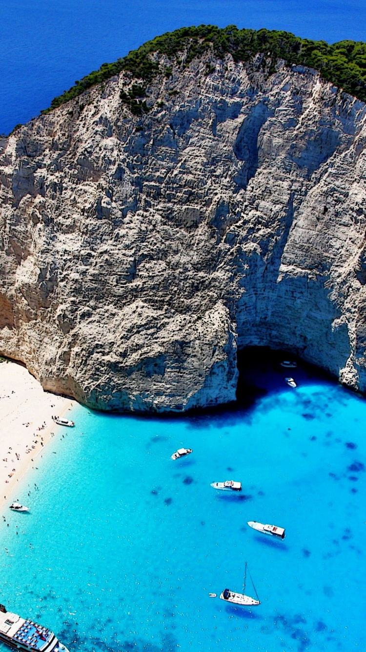 Sea Zakinthos Elation Lonian Lslands Greece Nature Landscapes