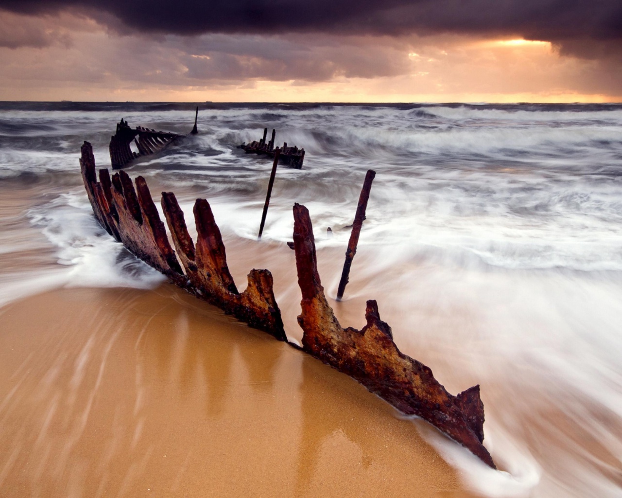 Seascape Beach Wave Nature Landscapes