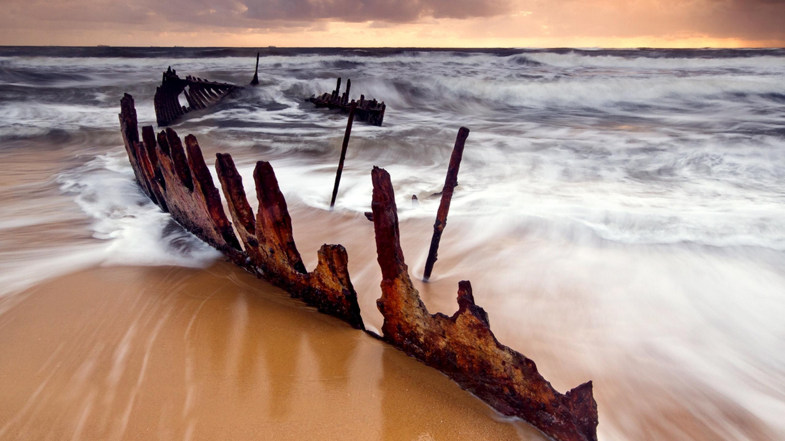 Seascape Beach Wave Nature Landscapes