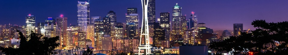 Seattle City In Night