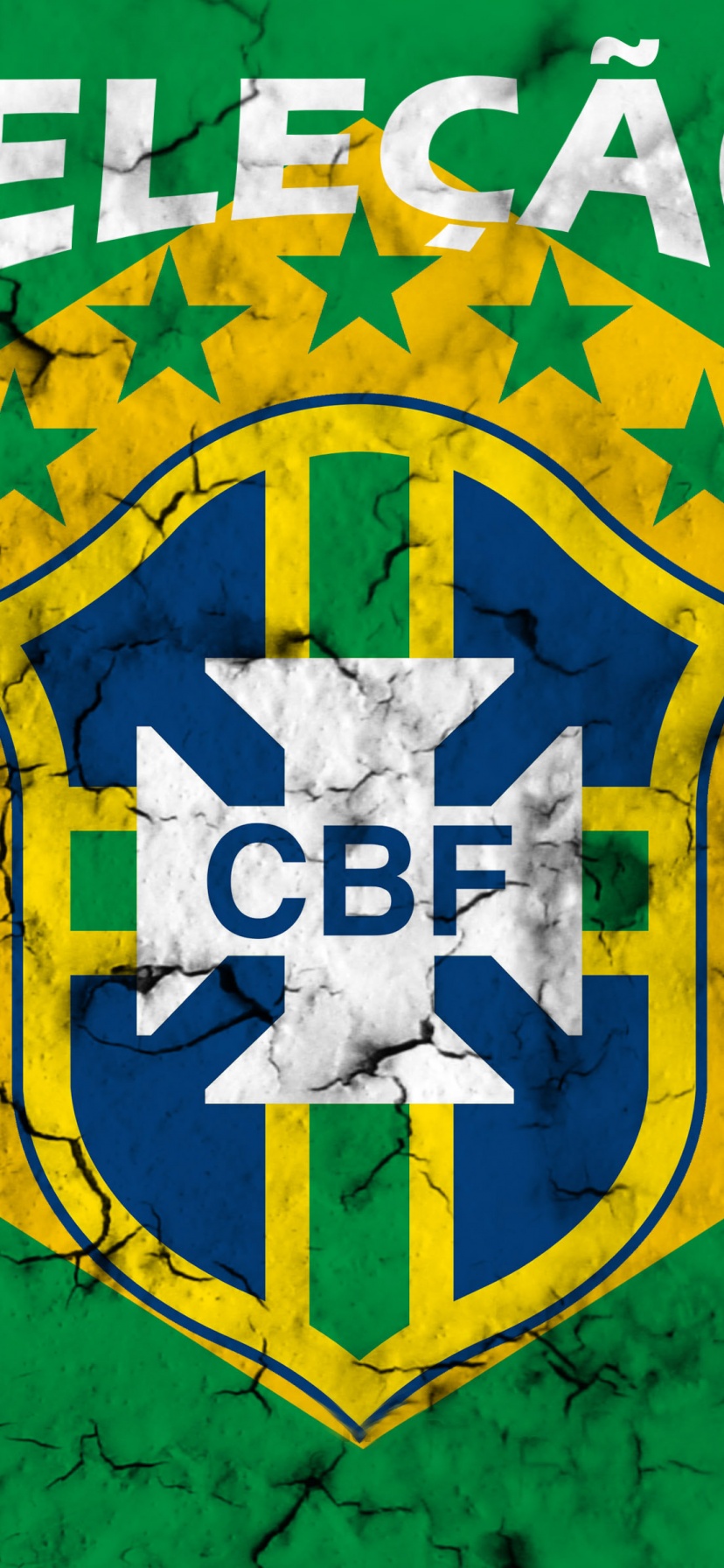 Selecao Brasil Football Crest 2014