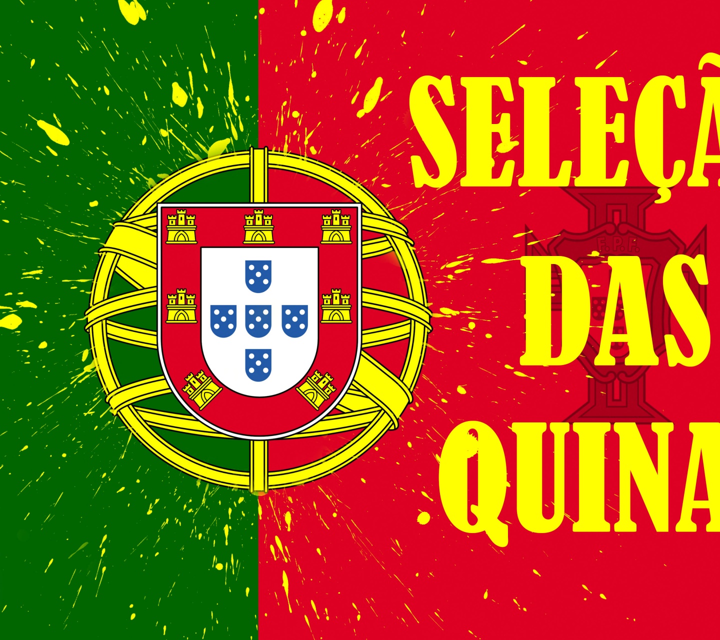 Selecao Das Quinas Portugal Football Logo