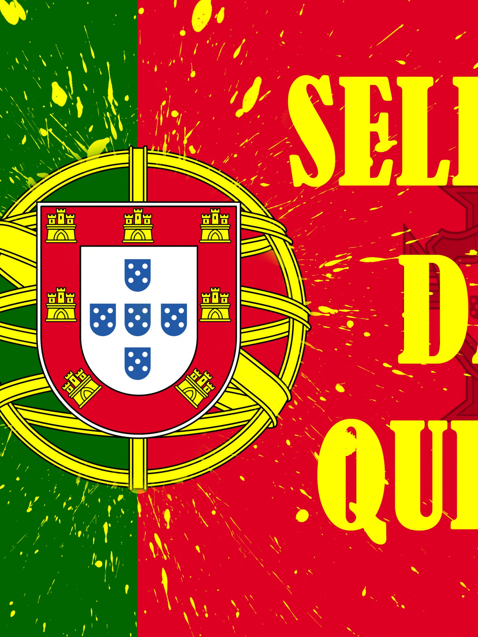 Selecao Das Quinas Portugal Football Logo