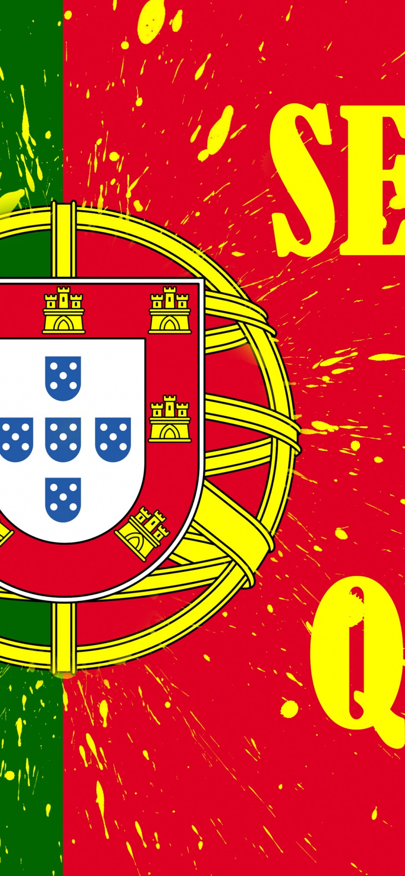 Selecao Das Quinas Portugal Football Logo