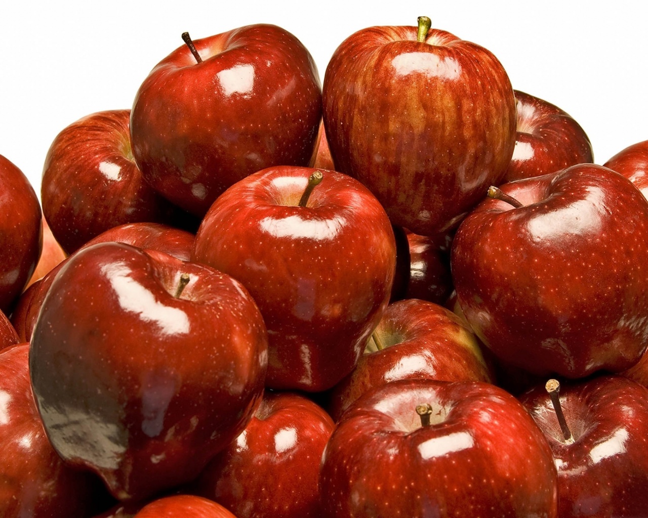 Shiny Red Apples