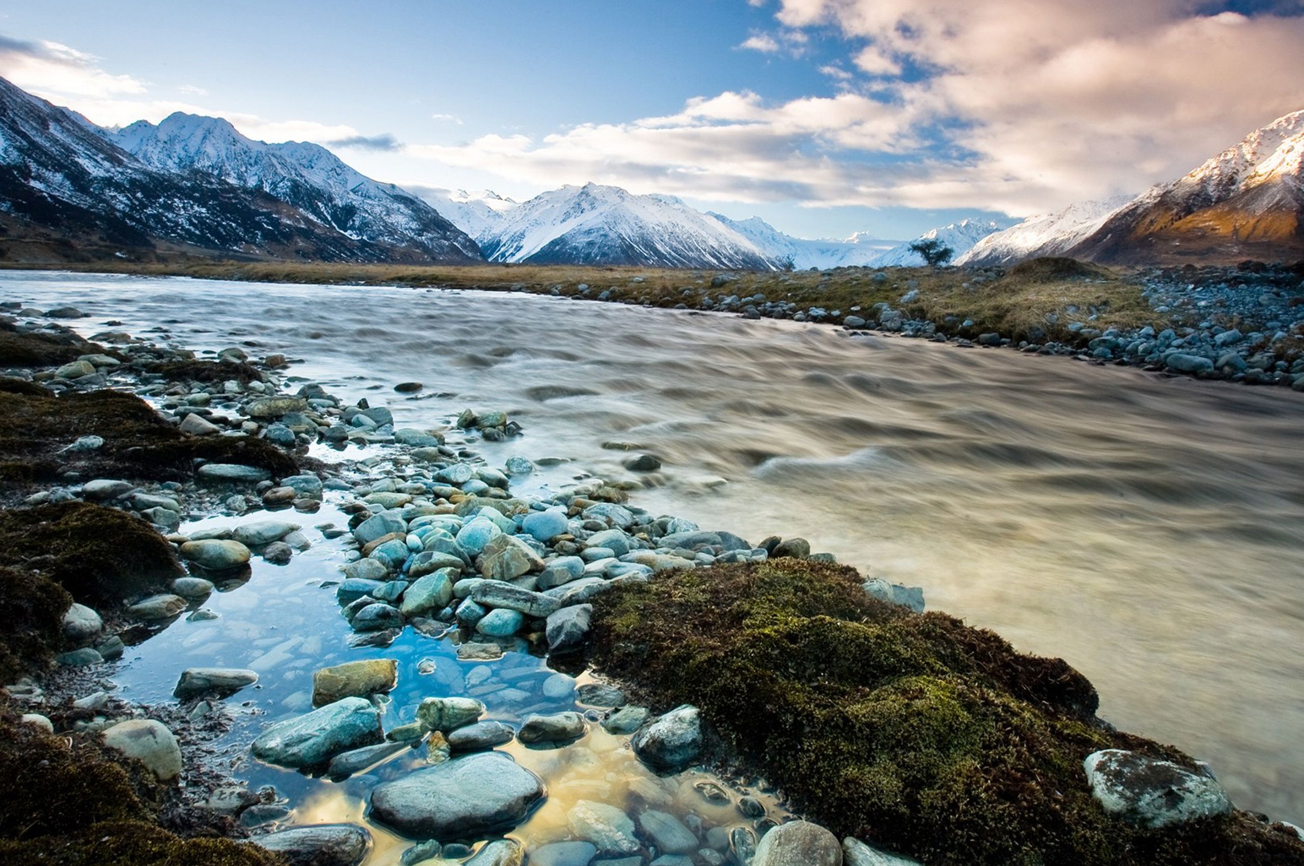 Sidelined Landscapemt Cook New Zealand