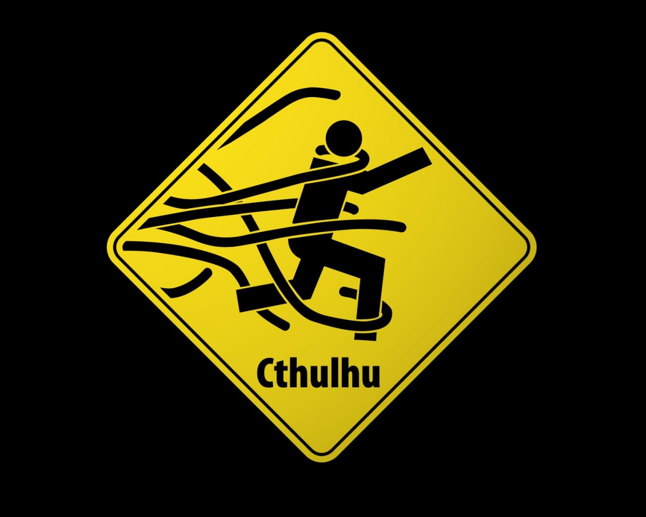 Signs Cthulhu Funny Wrong Chtulhu