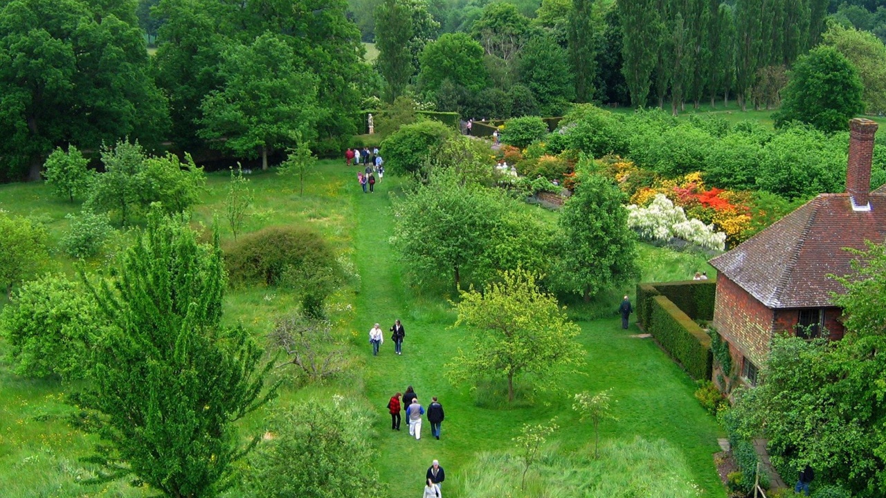 Sissinghurst Castle Garden In Kent England