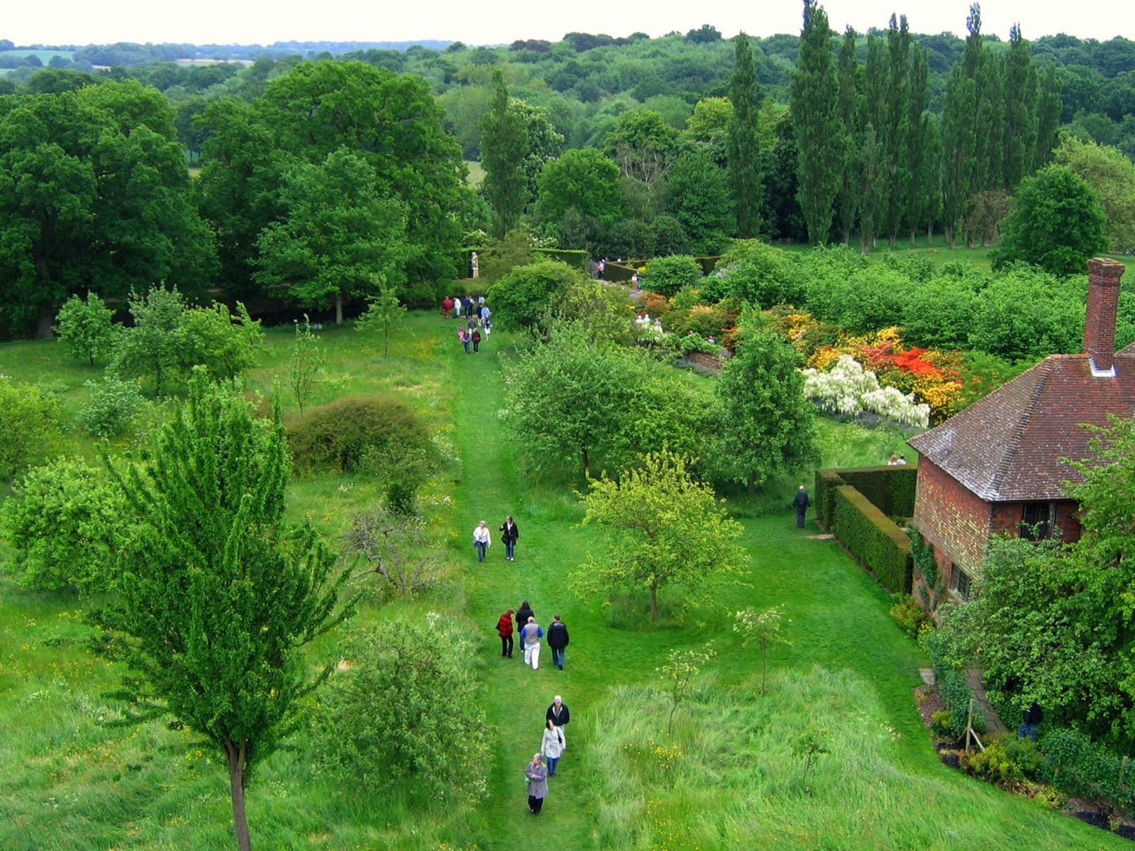 Sissinghurst Castle Garden In Kent England