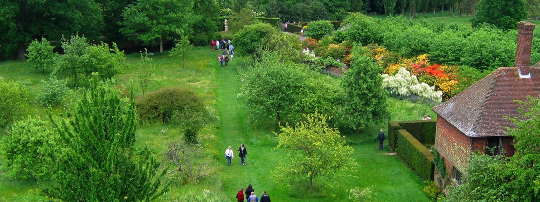 Sissinghurst Castle Garden In Kent England