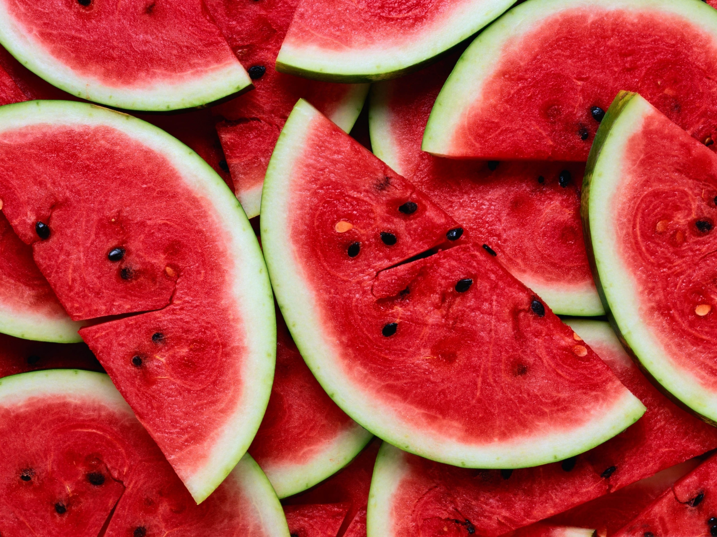 Sliced Watermelon