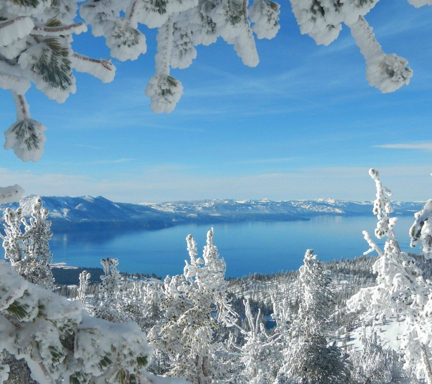 Snow Sky Winter