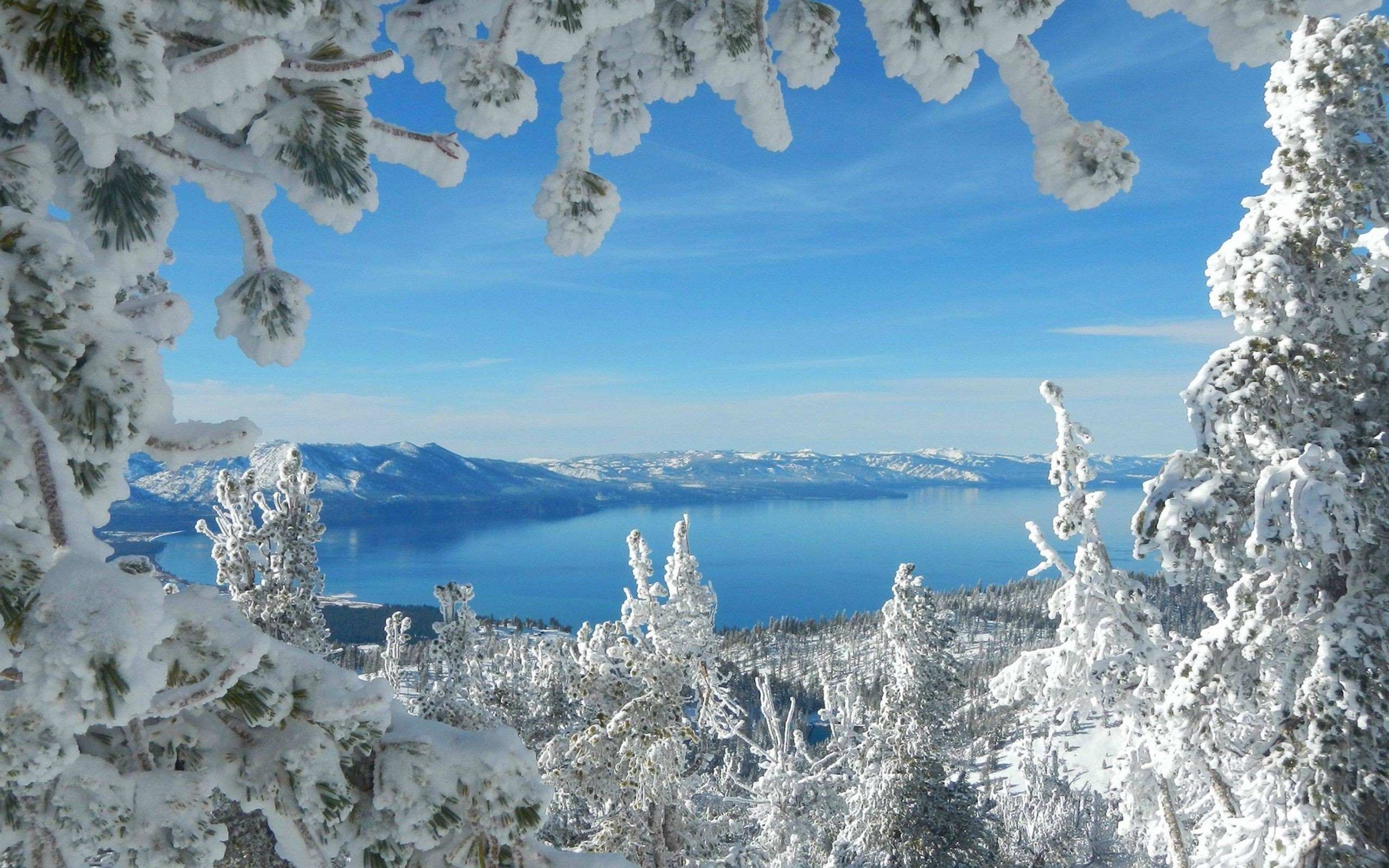 Snow Sky Winter