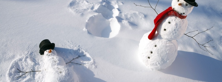 Snowman Winter Snow