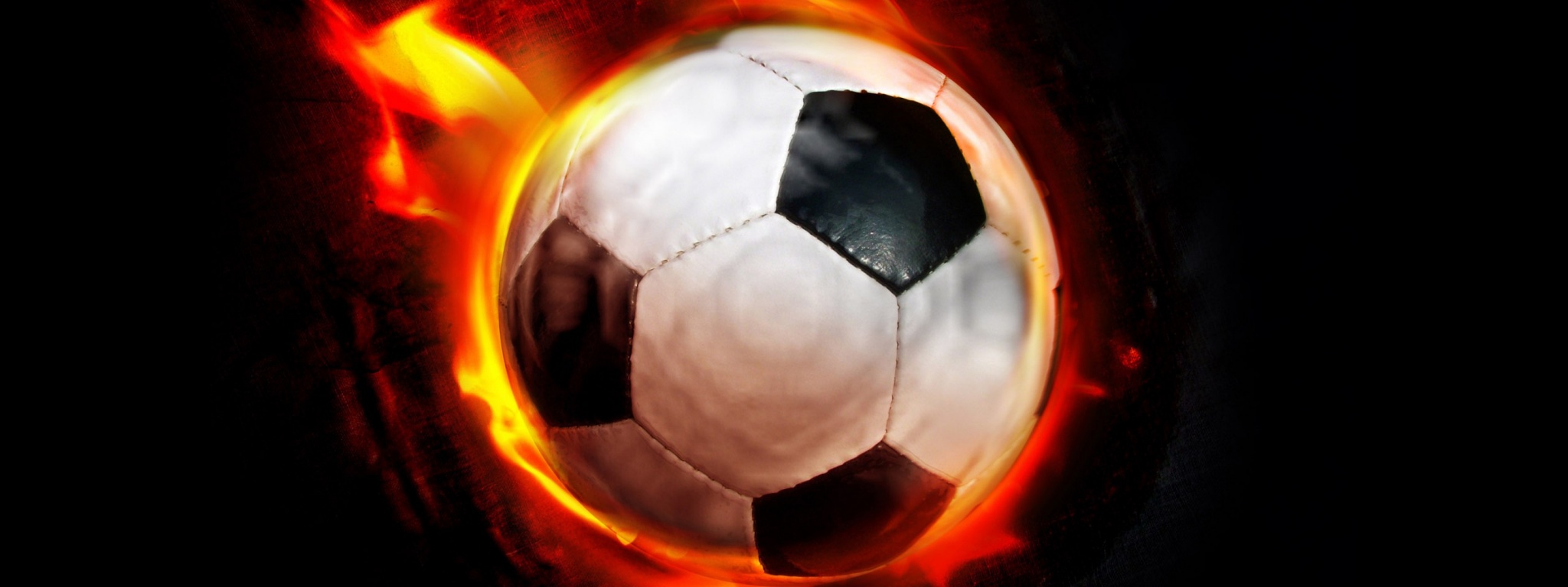 Soccer 3D Ball On Fire