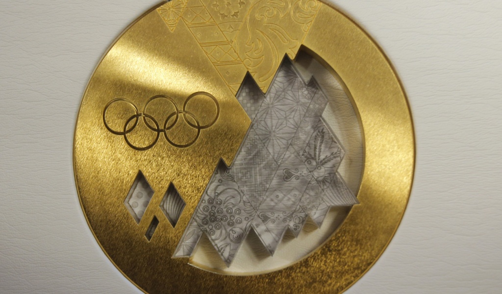 Sochi 2014 Olympic Gold Medal