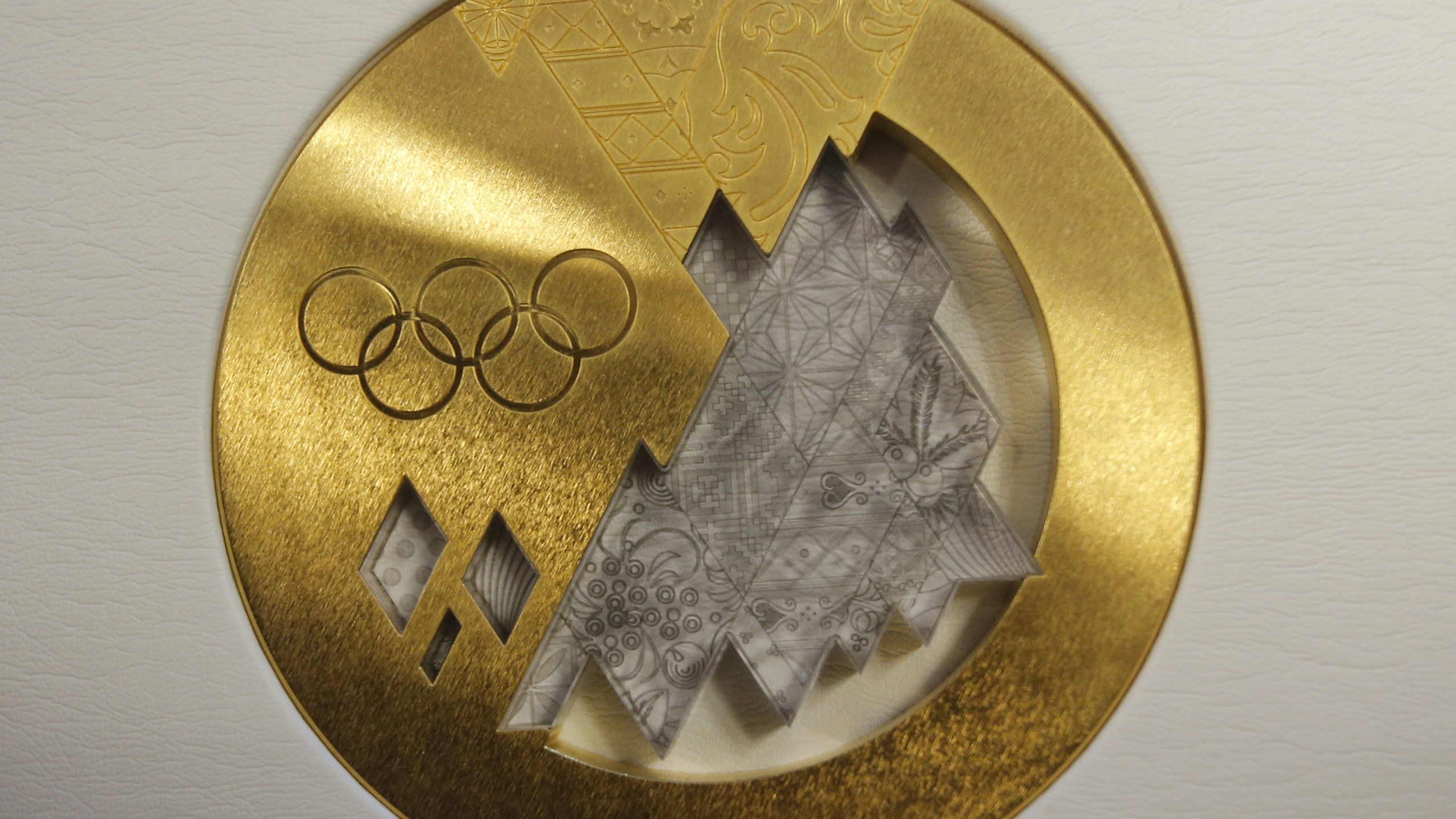 Sochi 2014 Olympic Gold Medal