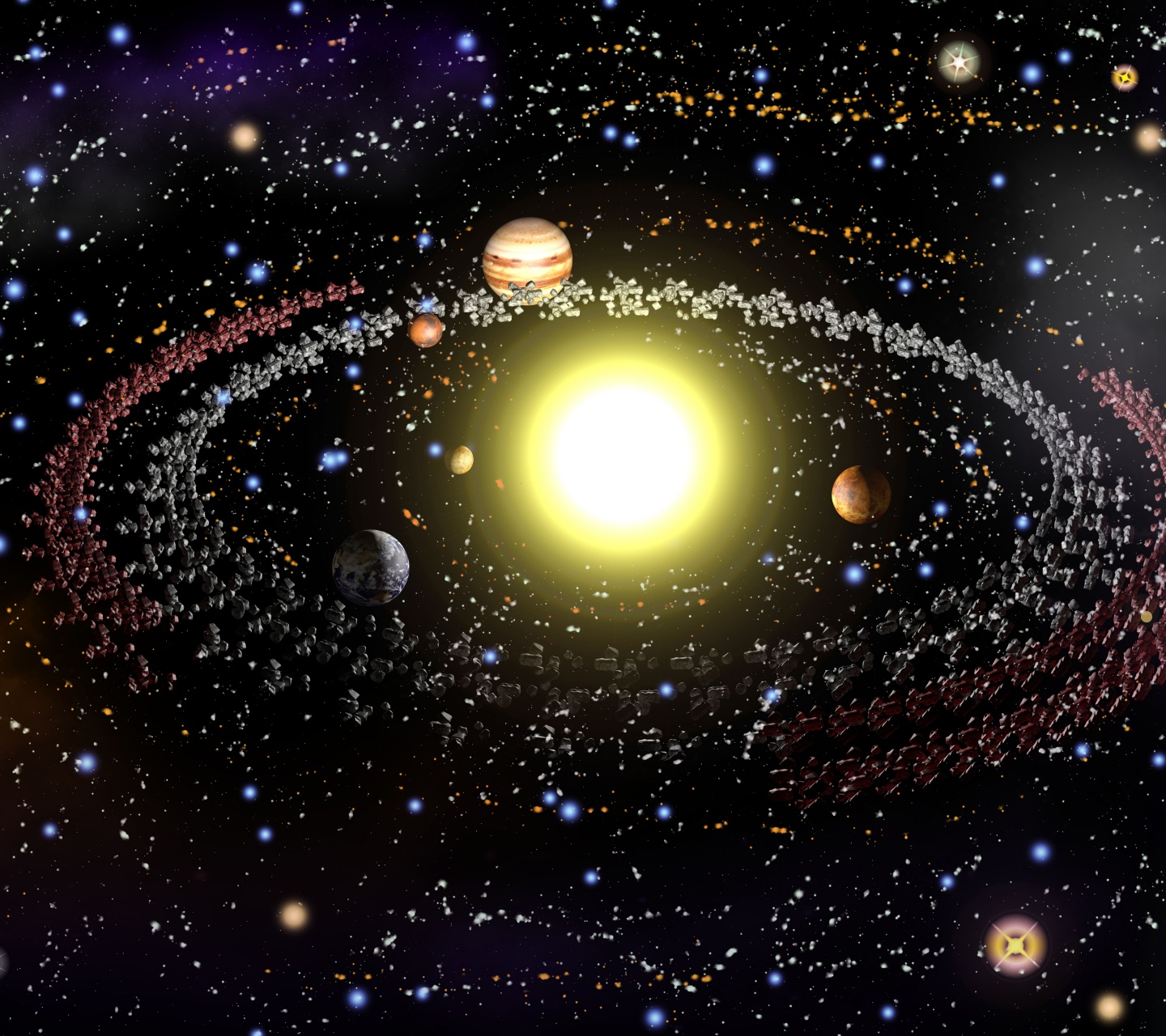 Solar System 3D