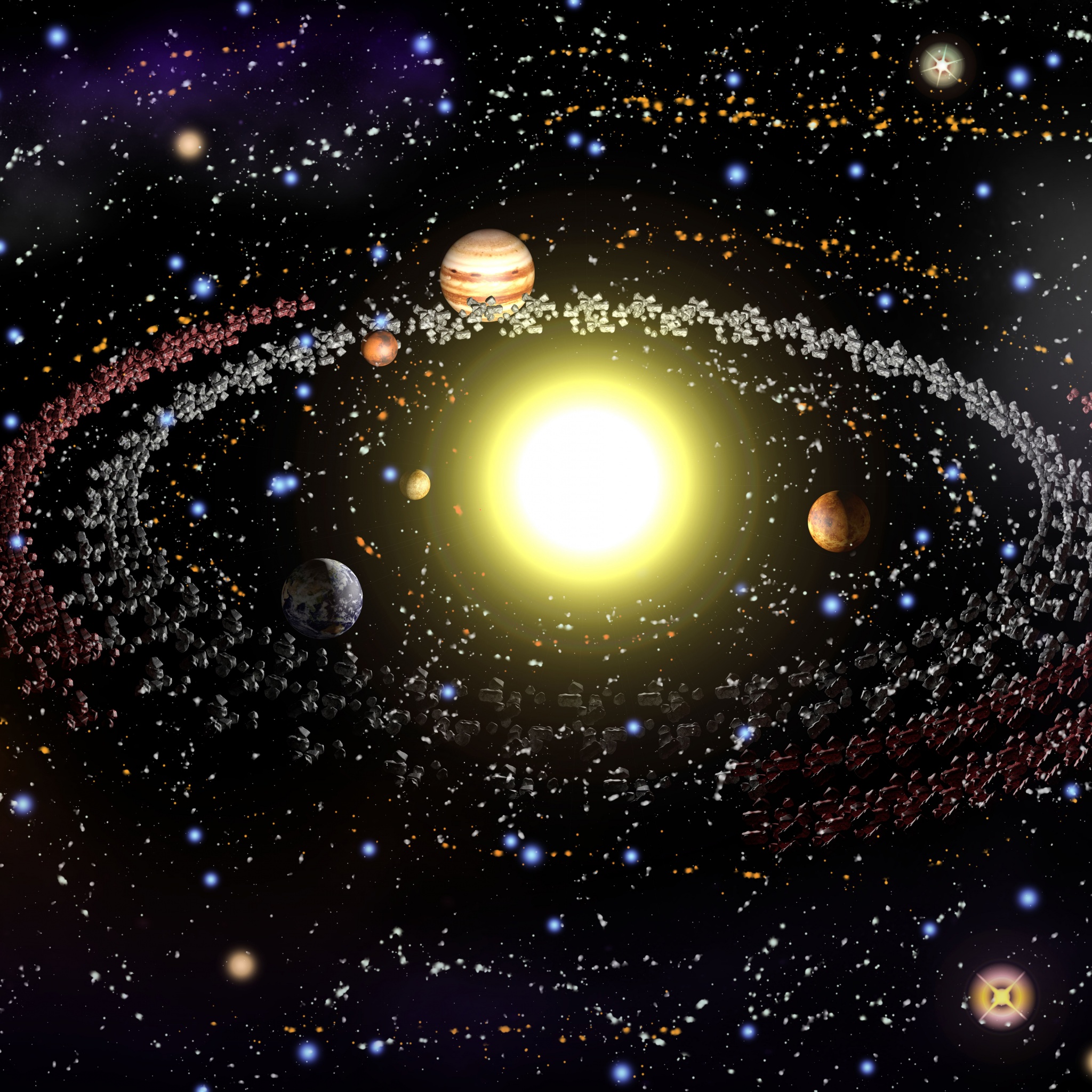 Solar System 3D