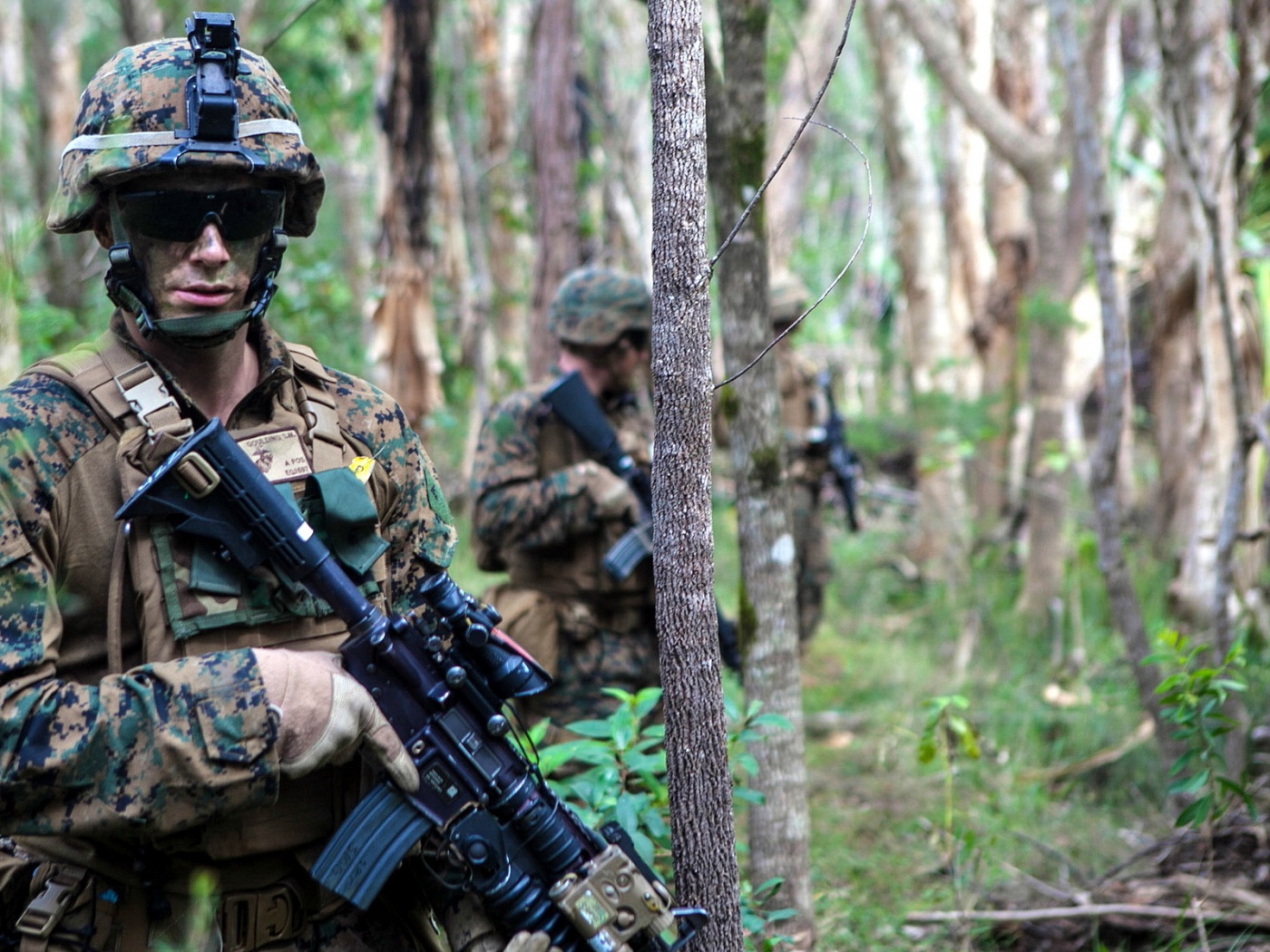 Soldiers In Patrol