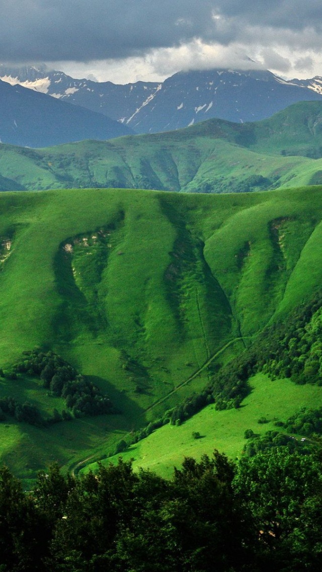 South Ossetia Mountain Asia Beautiful Scenery Nature