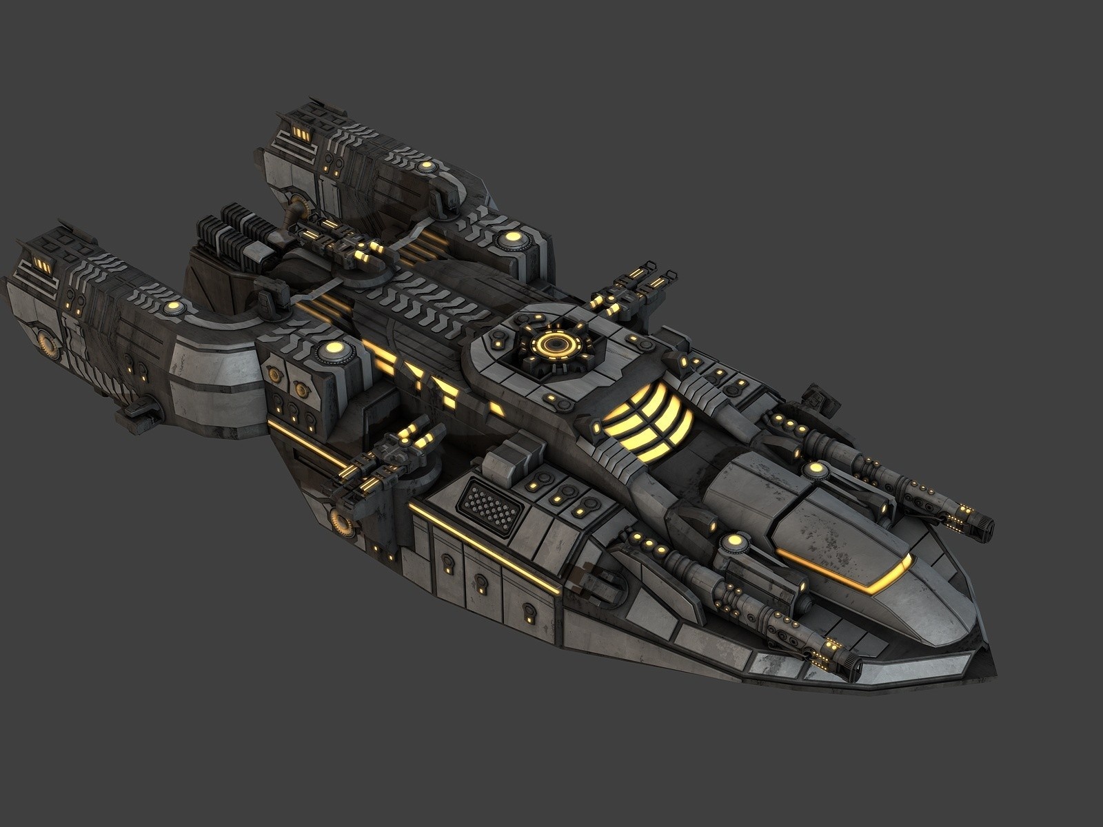 Space Frigate Spaceship