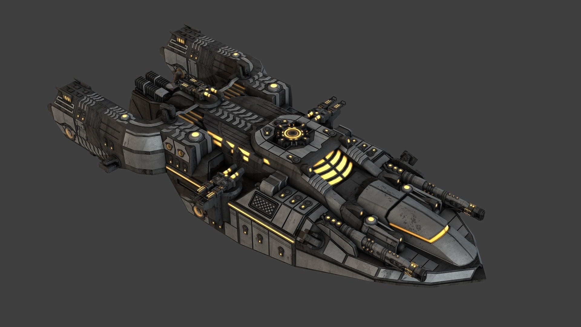 Space Frigate Spaceship